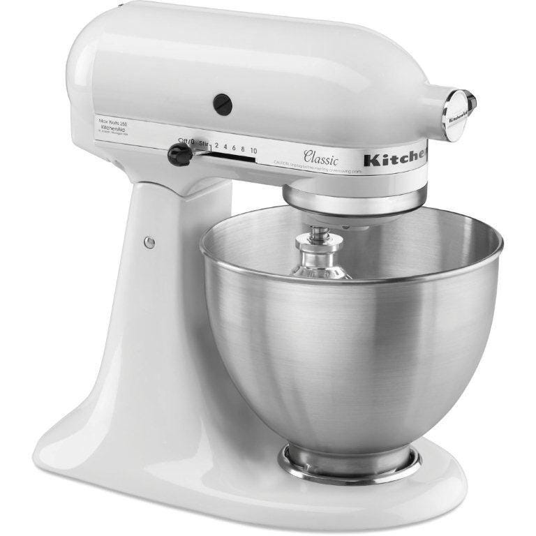 KitchenAid Classic Stand Mixer - 4-1/2 qt - White, Item Number 1489739